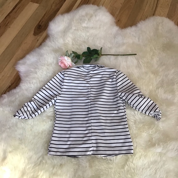 Ivory Black Stripe Blazer, size S - Picture 3 of 5